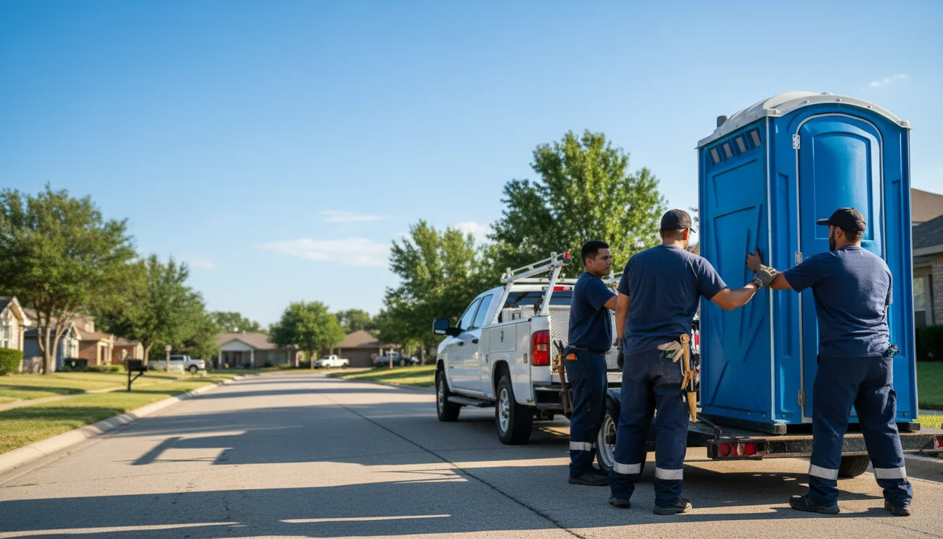 Portable Toilet Rental in Liverpool, TX near me